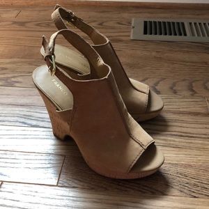 Franco Sarto Gaze Sand Lea Wedges
